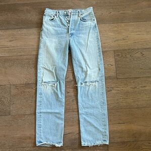 Agolde pinch waist straight leg jeans 26